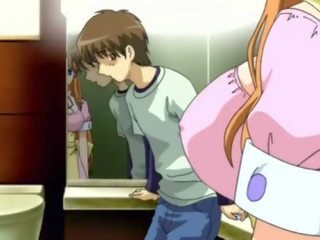 Superb anime darling gets pussy fingered