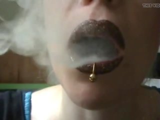 Rökning dominering: smutsiga prata porr klämma 0a