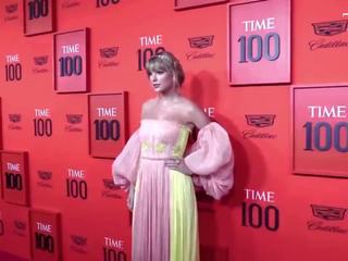 Taylor swift thời gian 100 gala đỏ thảm, độ nét cao bẩn quay phim 4e