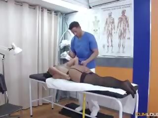 Medical practitioner sex film with patient