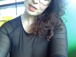 Webkamera fiatal dögös diáklány -val szemüveg -ban iskola: hd porn� 31